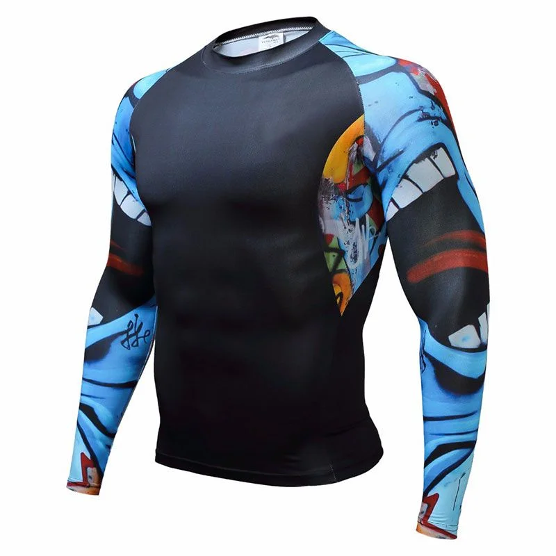 Men Gym Compression Shirts variant 3